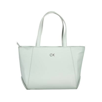 Calvin Klein Light Blue Polyethylene Women Handbag
