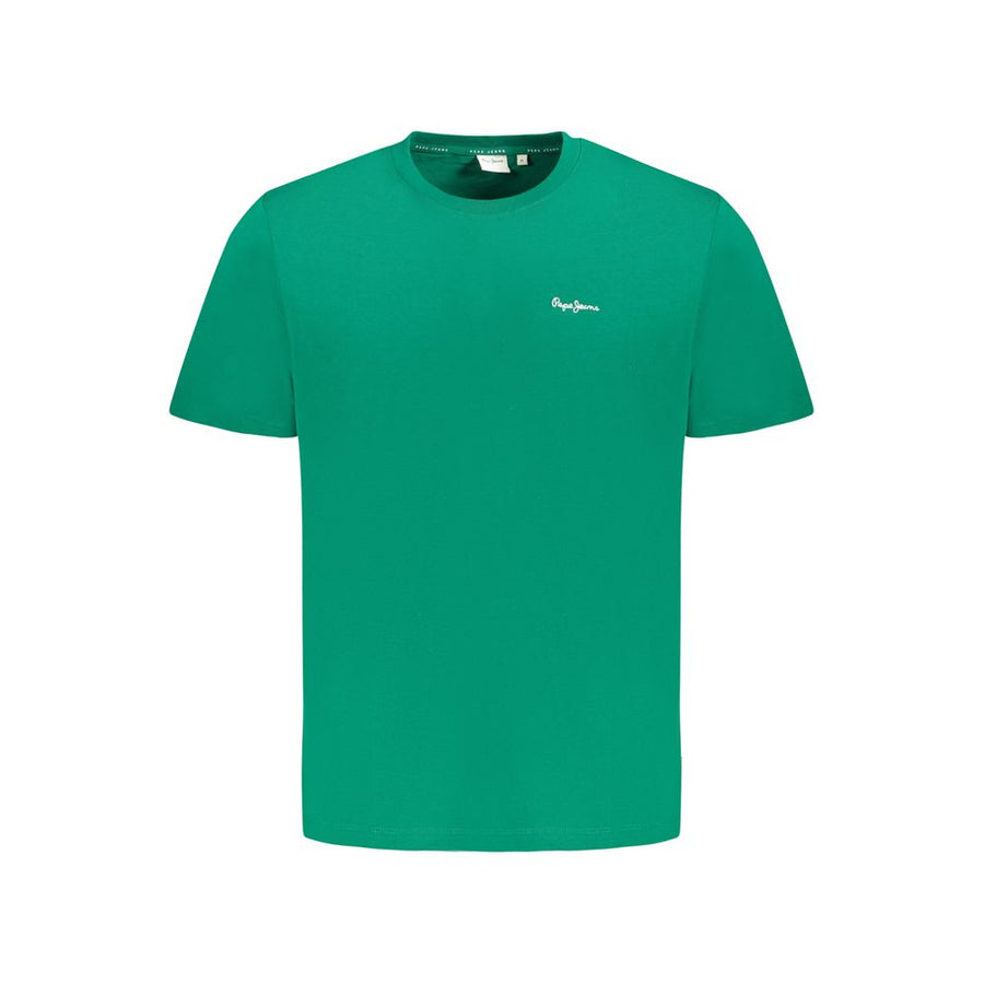Pepe Jeans Green Cotton T-Shirt