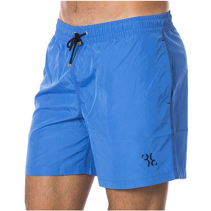 Billionaire Italian Couture Blue Polyester Men's Swim Trunk