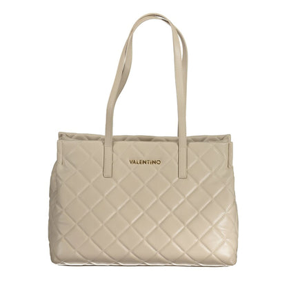 Mario Valentino Beige Polyethylene Handbag