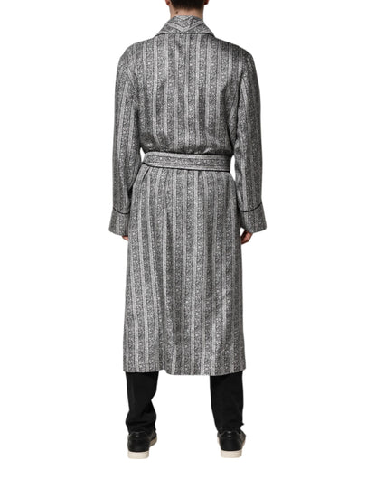 Dolce &amp; Gabbana – Mehrfarbige Wickeljacke mit Blumenmuster