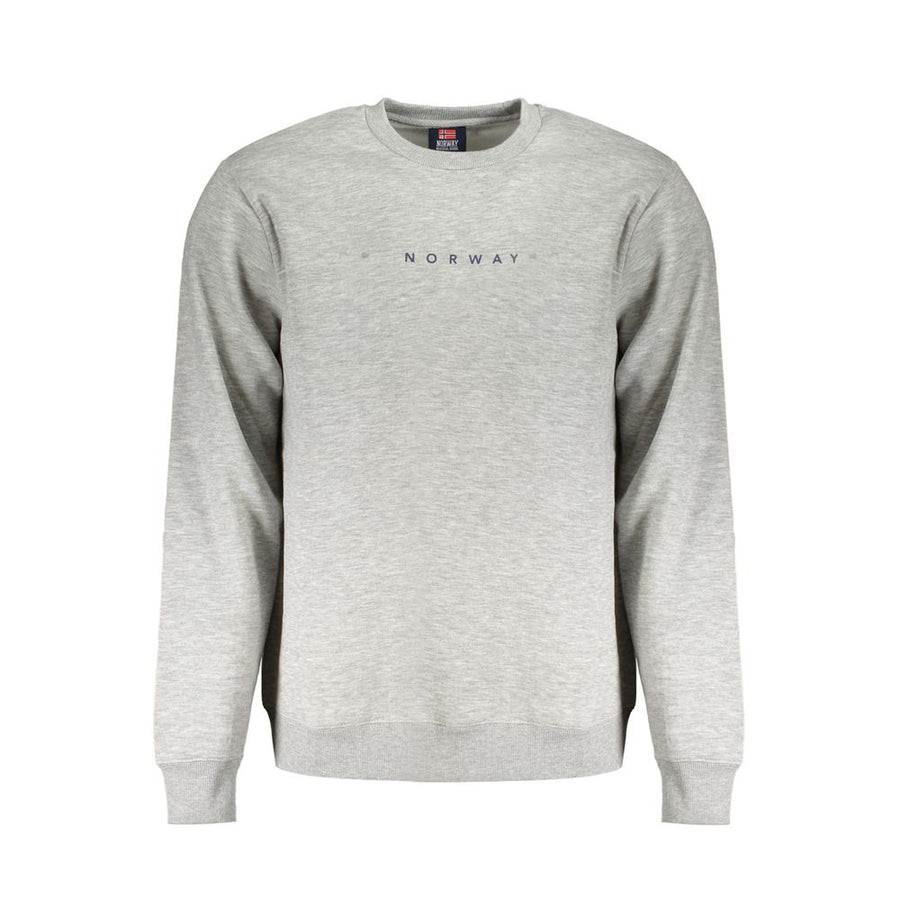 Norway 1963 Gray Cotton Men's Sweater