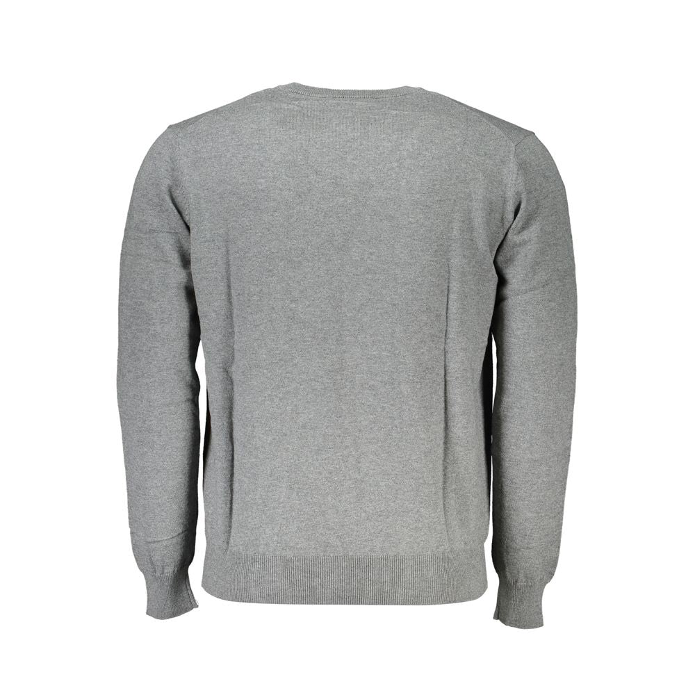 Harmont &amp; Blaine Brauner Herrenpullover aus Baumwolle