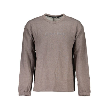 Calvin Klein Brauner Baumwollpullover für Herren