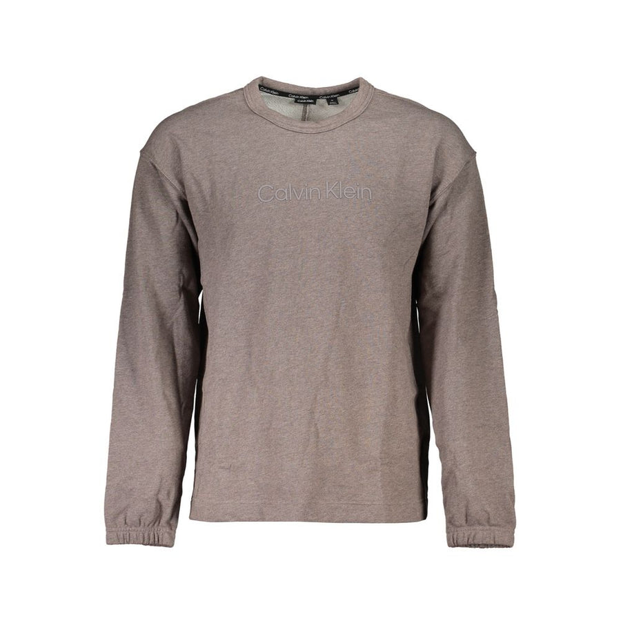 Calvin Klein Brauner Baumwollpullover für Herren