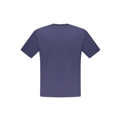 North Sails Blue Cotton Men T-Shirt
