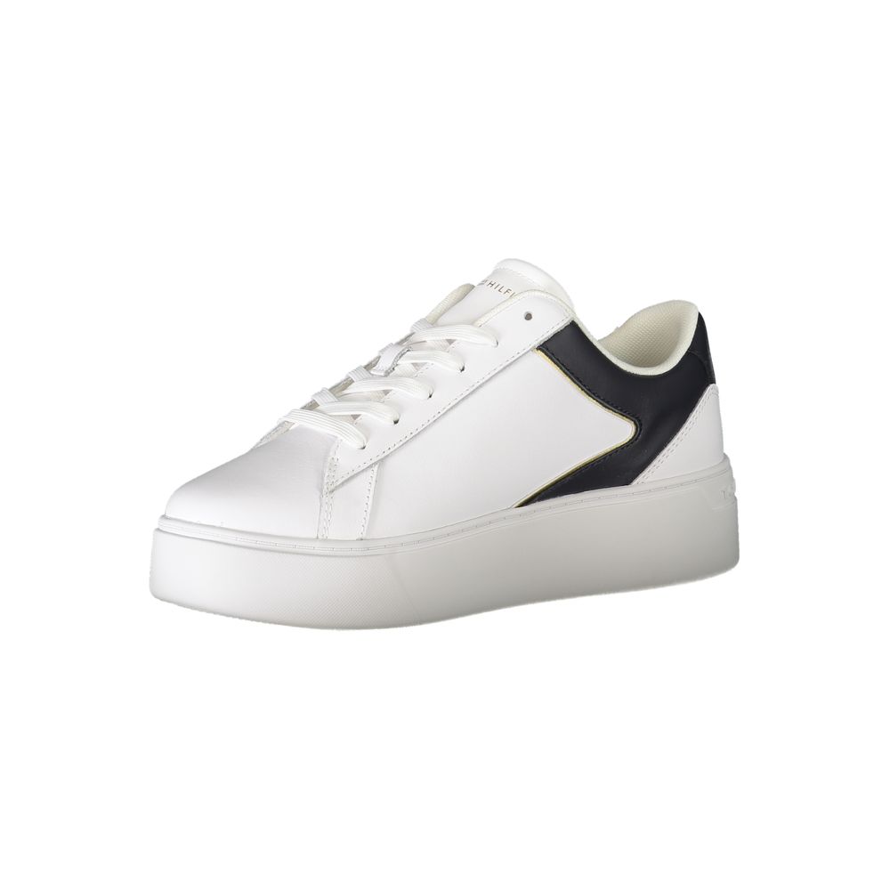 Tommy Hilfiger Bianco Poliuretano Donna Sneaker