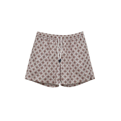 Gran Sasso Pink Polyester Swim Short