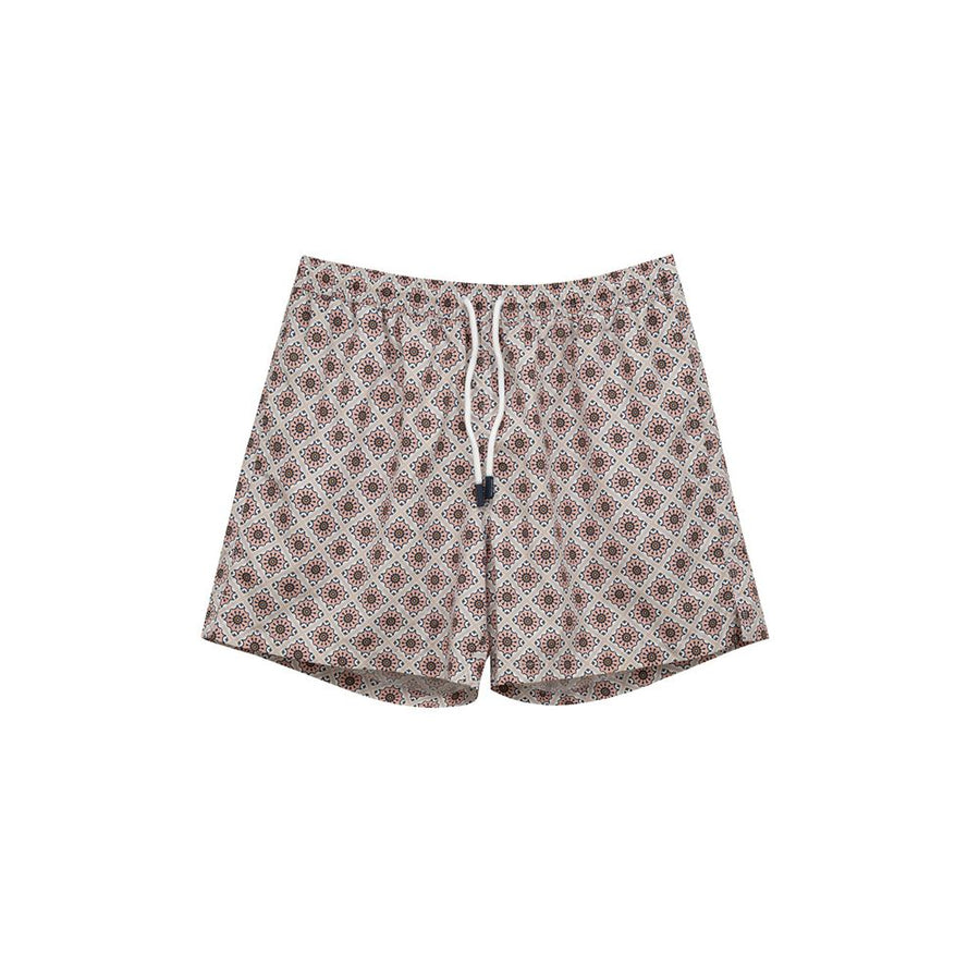 Gran Sasso Pink Polyester Swim Short