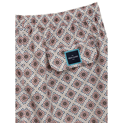 Gran Sasso Pink Polyester Swim Short