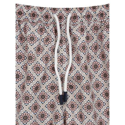 Gran Sasso Pink Polyester Swim Short