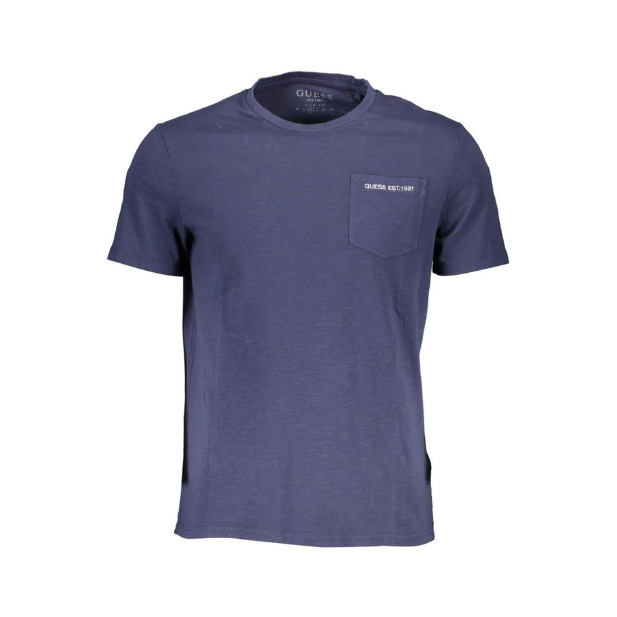 Guess Jeans Blue Organic Cotton Men's Shirt