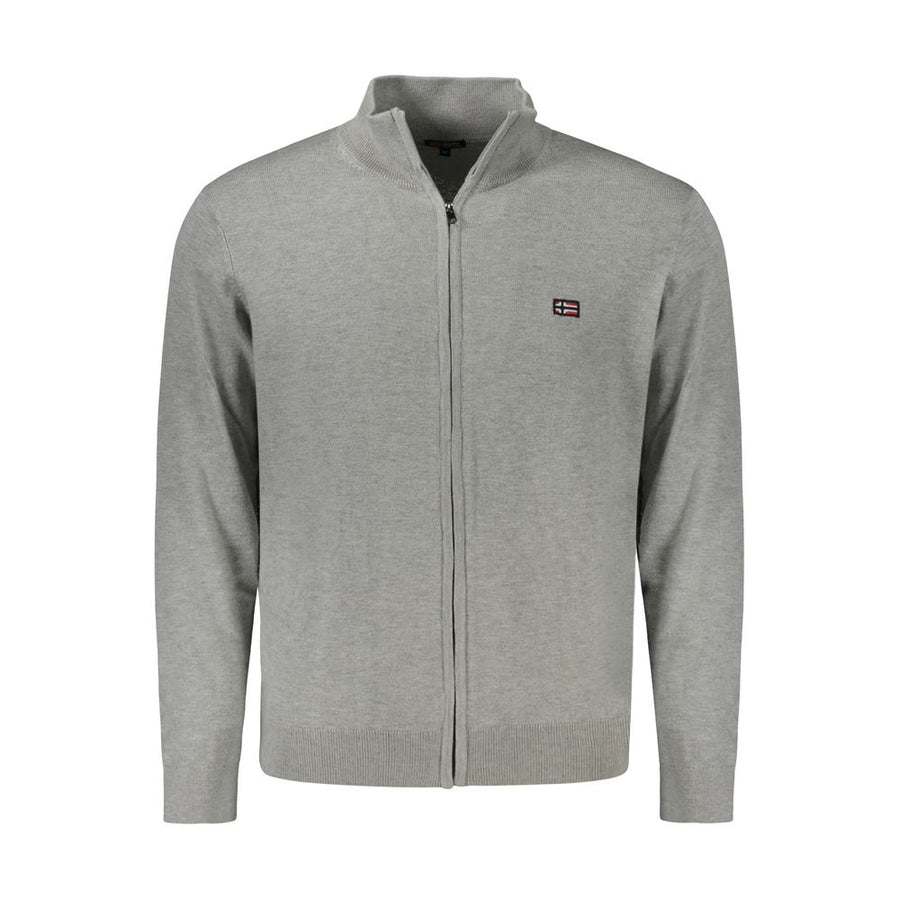 Norway 1963 Brown Polyester Men Cardigan