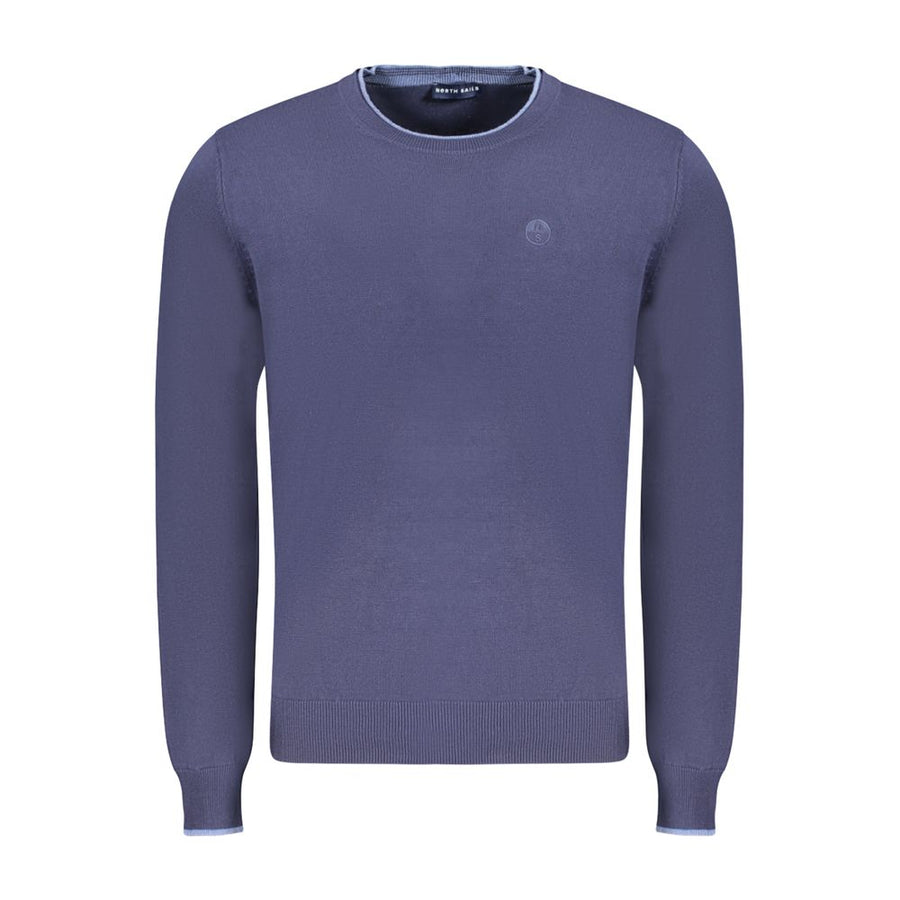North Sails Blue Cotton Men's Sweater