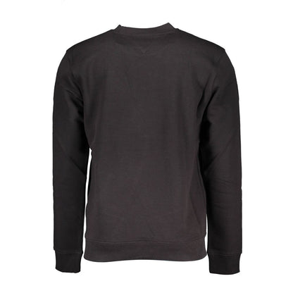 Tommy Hilfiger – Schwarzer Baumwollpullover für Herren