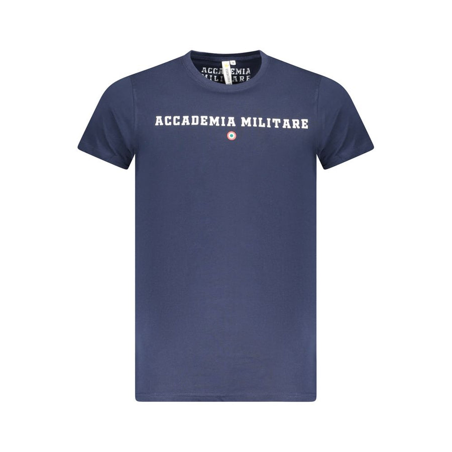 Accademia Militare Blue Cotton T-Shirt
