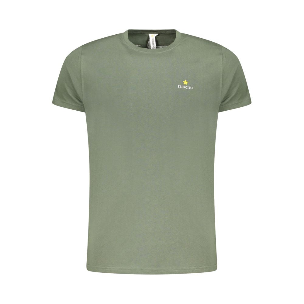 Grünes Baumwoll-T-Shirt Esercito 1659