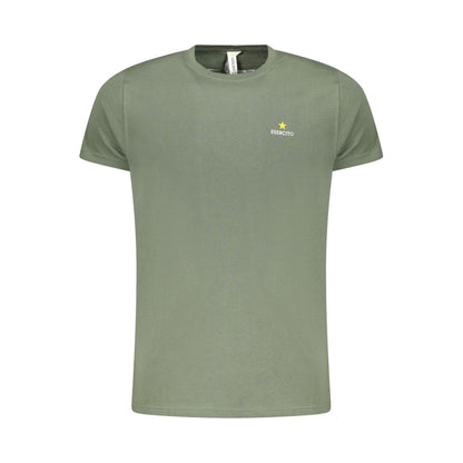 Grünes Baumwoll-T-Shirt Esercito 1659