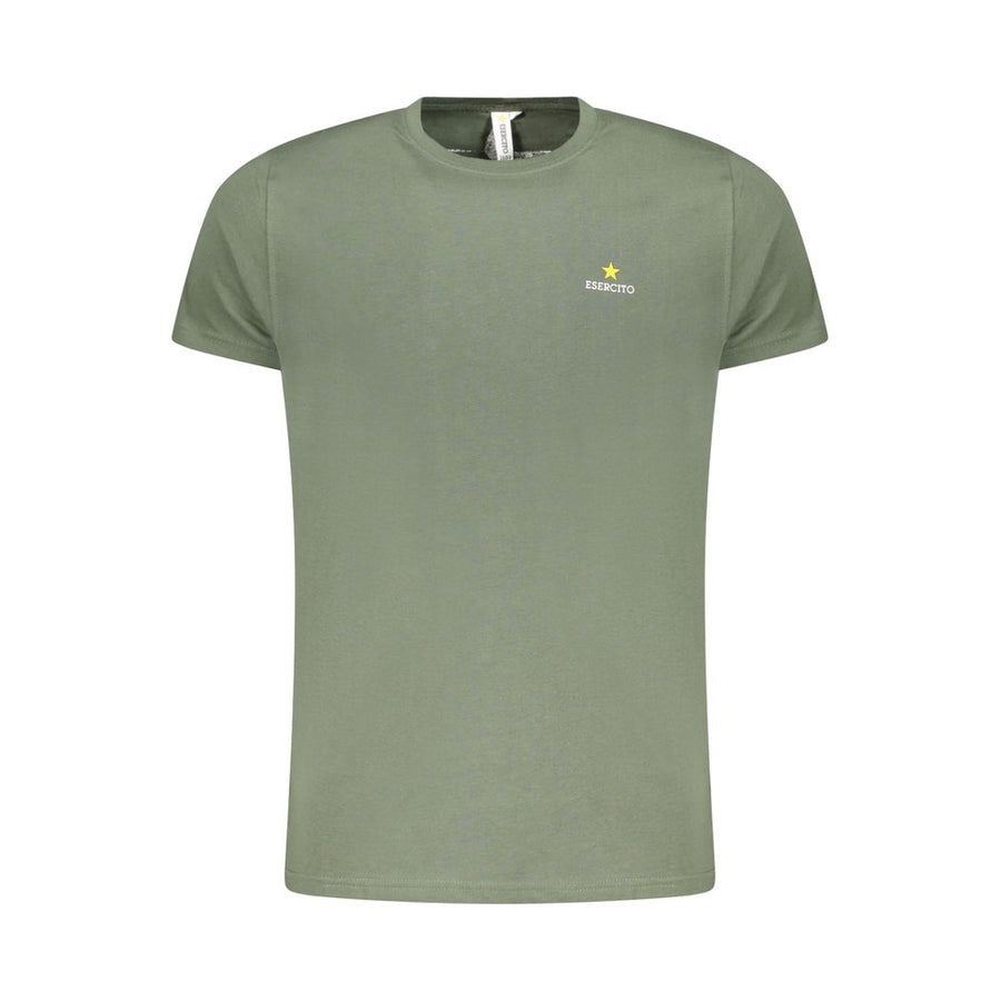 Grünes Baumwoll-T-Shirt Esercito 1659