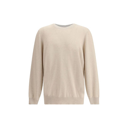 Brunello Cucinelli Beige Cashmere Sweater