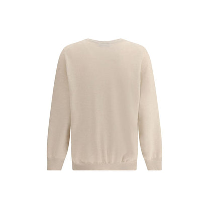 Brunello Cucinelli Beige Cashmere Sweater
