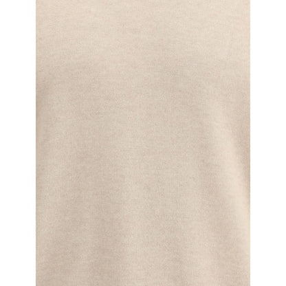 Brunello Cucinelli Beige Cashmere Sweater