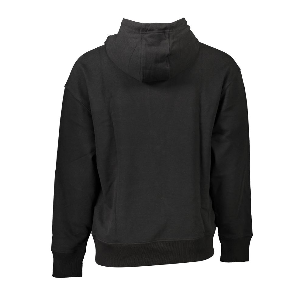 Tommy Hilfiger – Schwarzer Baumwollpullover für Herren