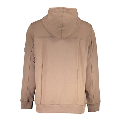 Calvin Klein Brauner Baumwollpullover für Herren