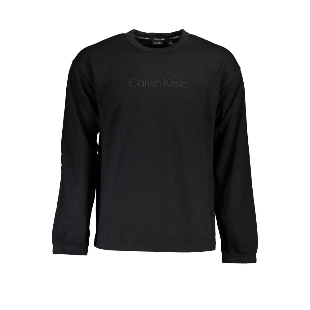 Calvin Klein Herrenpullover aus schwarzer Baumwolle
