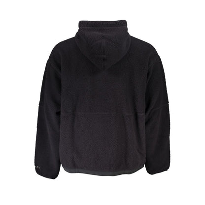Calvin Klein Schwarzer Polyester Herrenpullover mit Kapuze