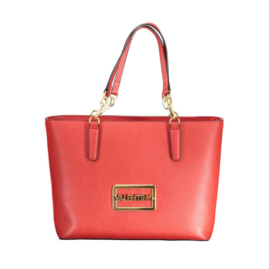 Mario Valentino Red Polyethylene Handbag
