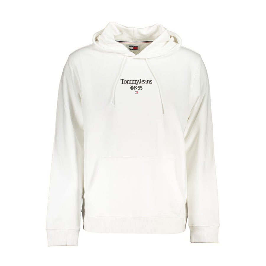 Tommy Hilfiger White Cotton Men Sweater