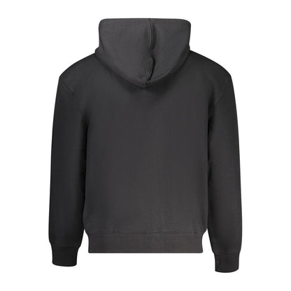 Guess Jeans Schwarzer Baumwollpullover für Herren