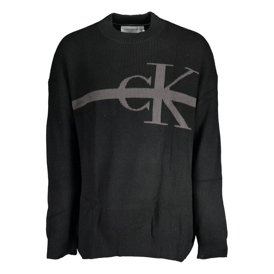 Calvin Klein – Schwarzer Baumwollpullover