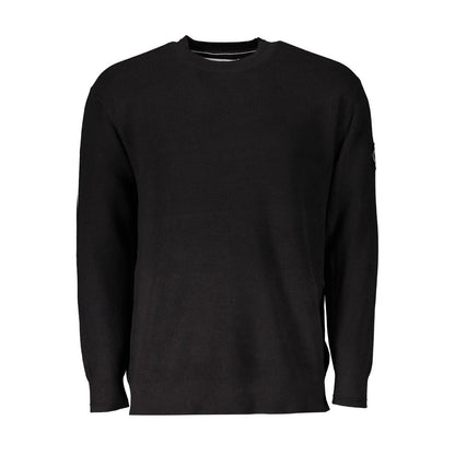 Calvin Klein – Schwarzer Baumwollpullover