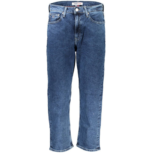 Tommy Hilfiger Blue Cotton Women Jeans