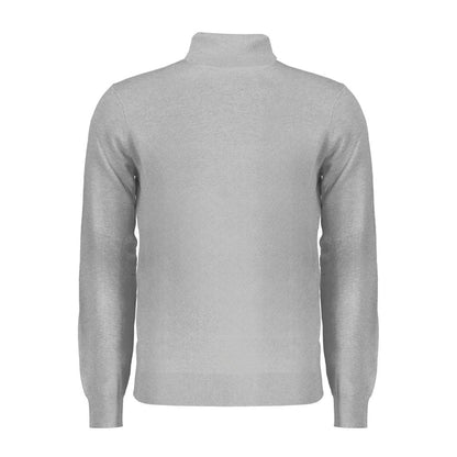 Norway 1963 Grigio Poliammide Men's Turtleneck Sweater