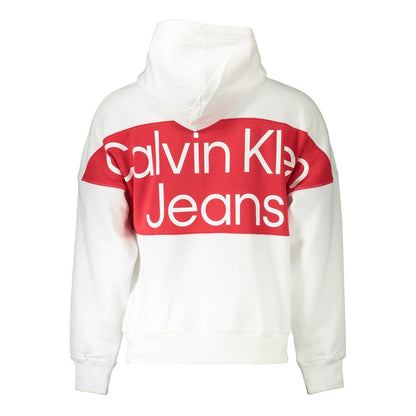 Calvin Klein Weißer Baumwollpullover für Herren