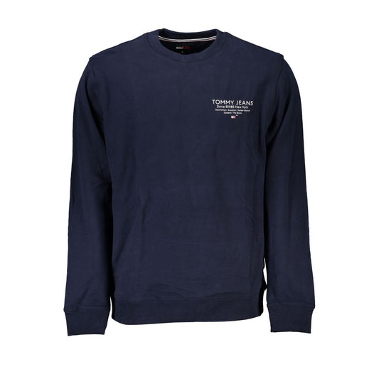 Tommy Hilfiger – Blauer Pullover aus Bio-Baumwolle für Herren
