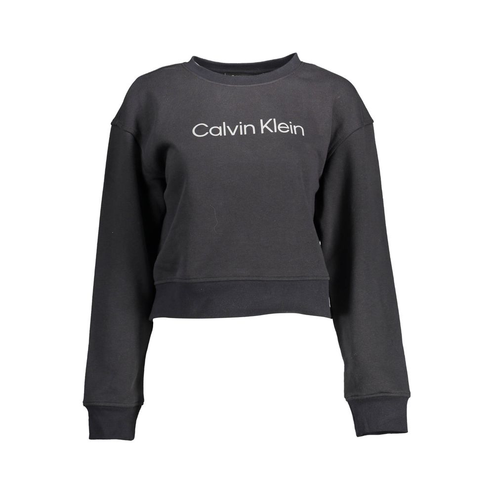 Calvin Klein Damenpullover aus schwarzer Baumwolle