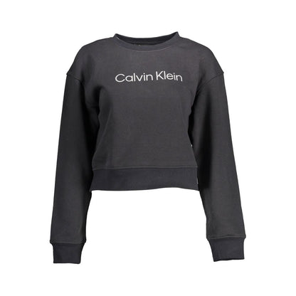 Calvin Klein Damenpullover aus schwarzer Baumwolle