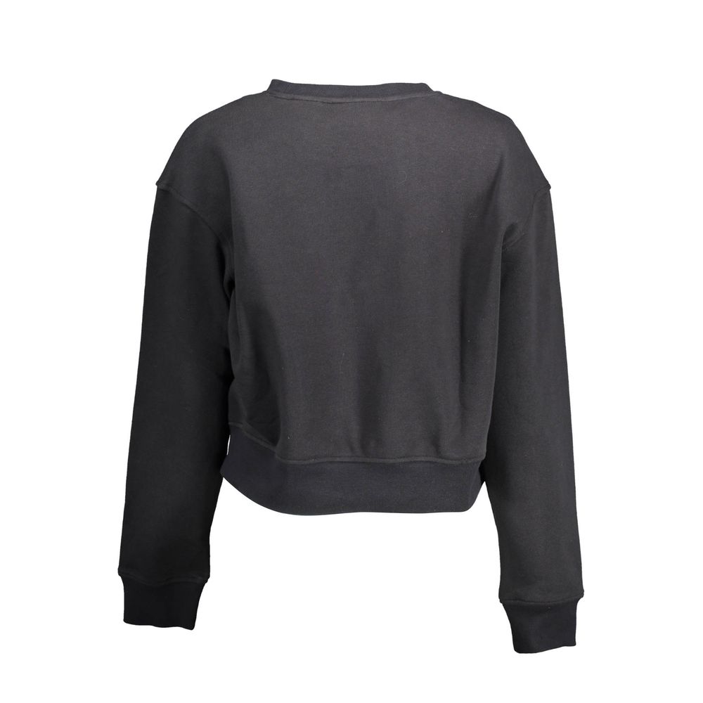 Calvin Klein Damenpullover aus schwarzer Baumwolle