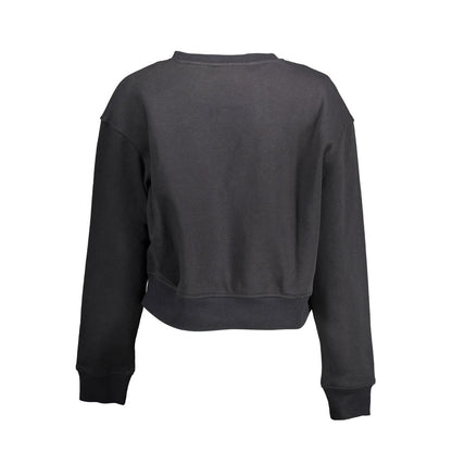 Calvin Klein Damenpullover aus schwarzer Baumwolle