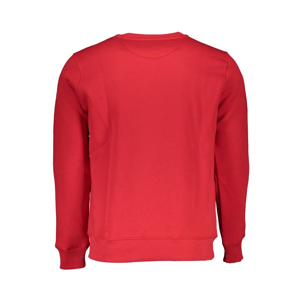 North Sails Roter Baumwollpullover für Herren