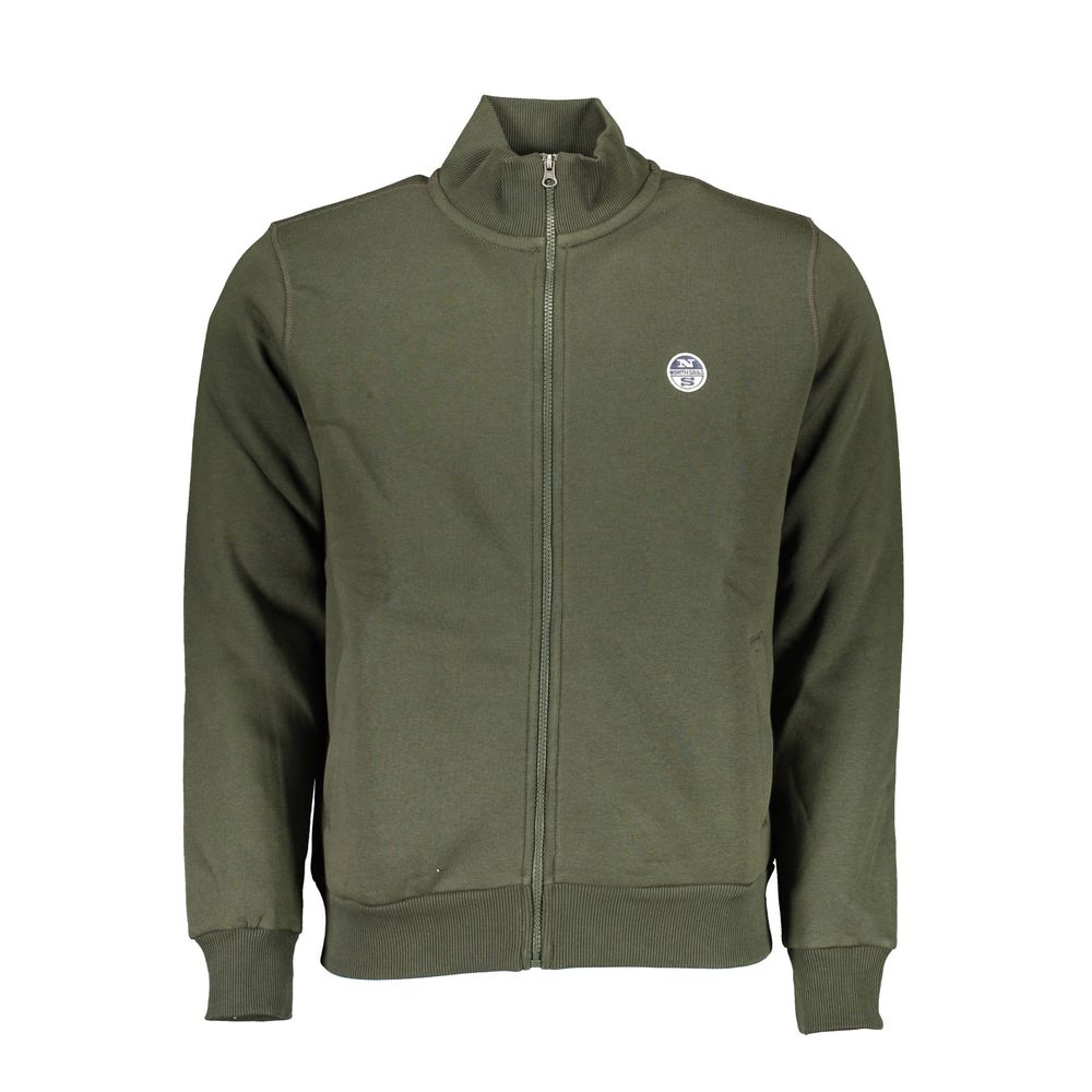 North Sails Grüner Baumwollpullover für Herren