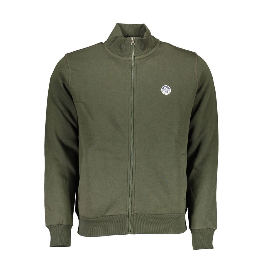 North Sails Grüner Baumwollpullover für Herren