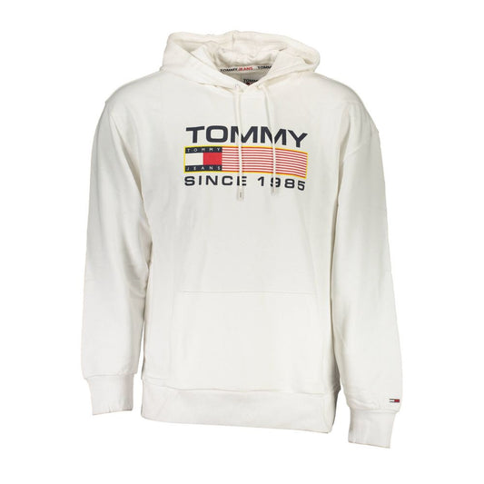Tommy Hilfiger – Weißer Baumwollpullover für Herren