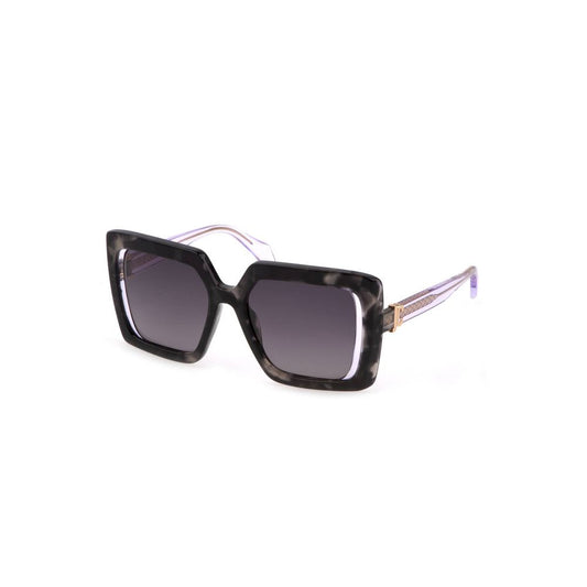 Just Cavalli Damen-Sonnenbrille aus schwarzem Kunststoff