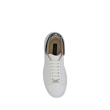 Philipp Plein White Rubber Low Top Sneakers