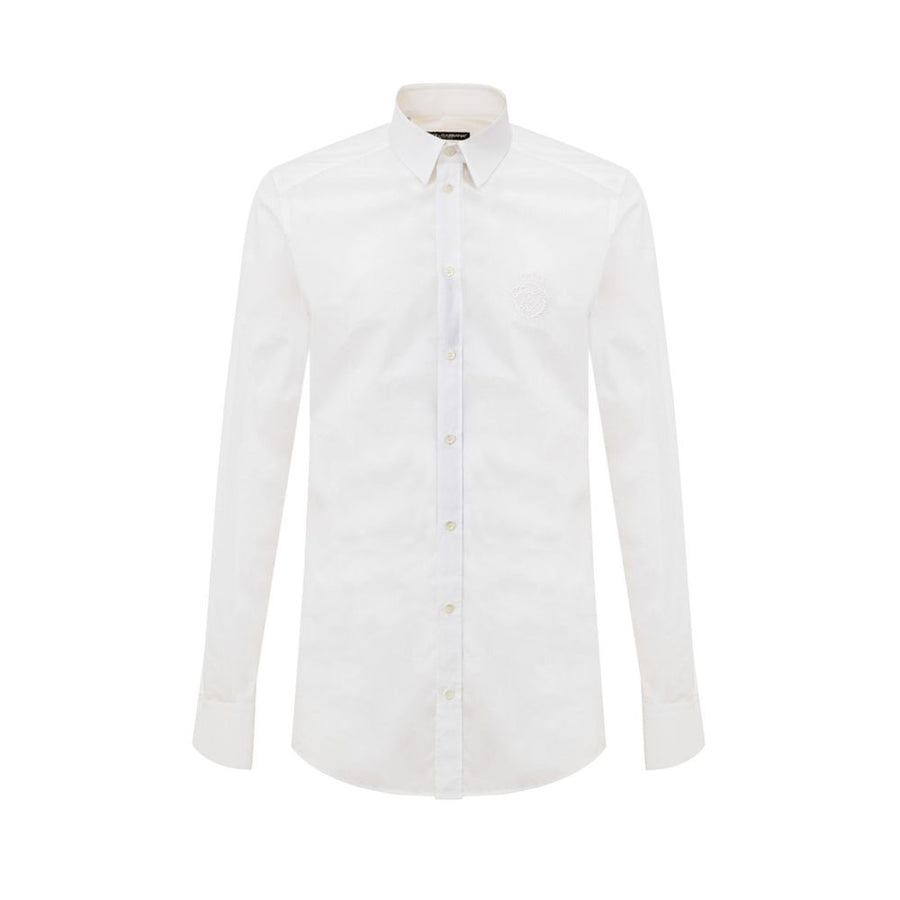Dolce & Gabbana White Cotton Shirt